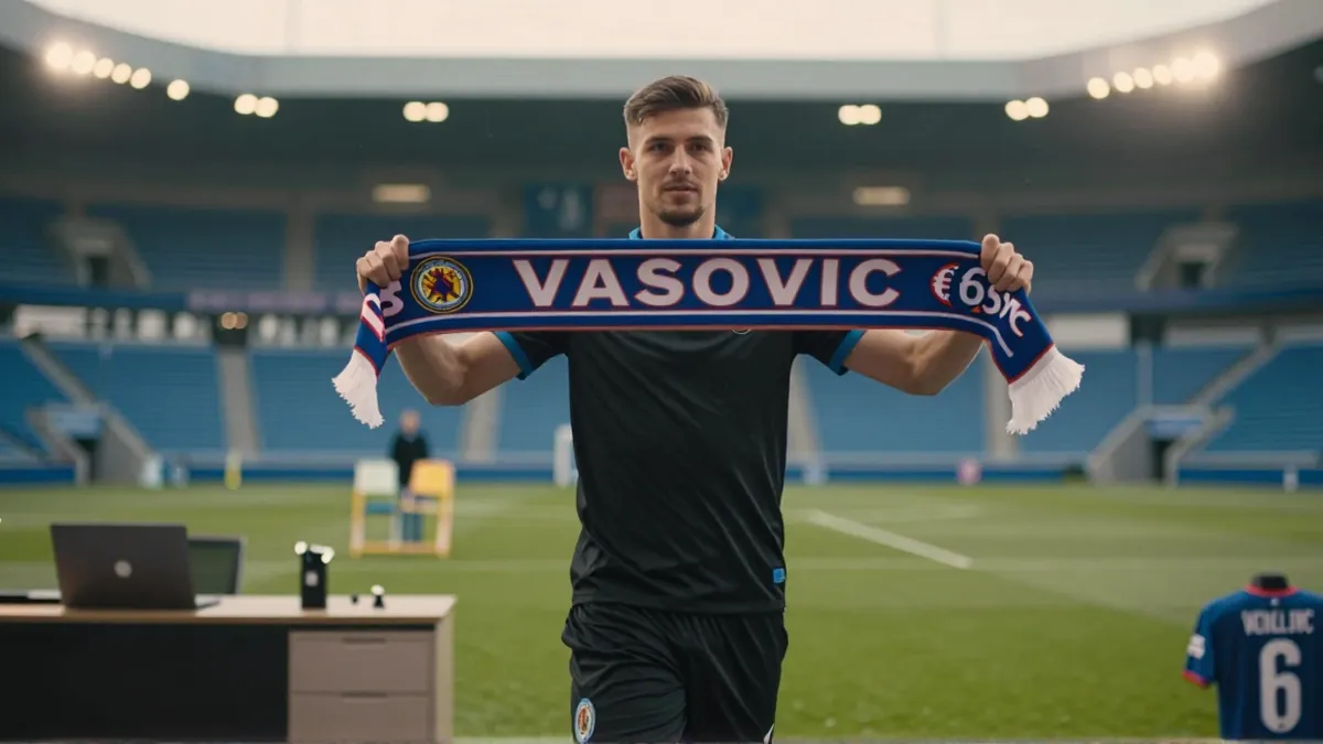 Club Brugge pakt derde zomertransfer: 18-jarige spits Vasovic voor 6 miljoen